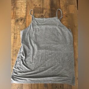 J. Crew Gray Camisole Top with shelf bra lining
